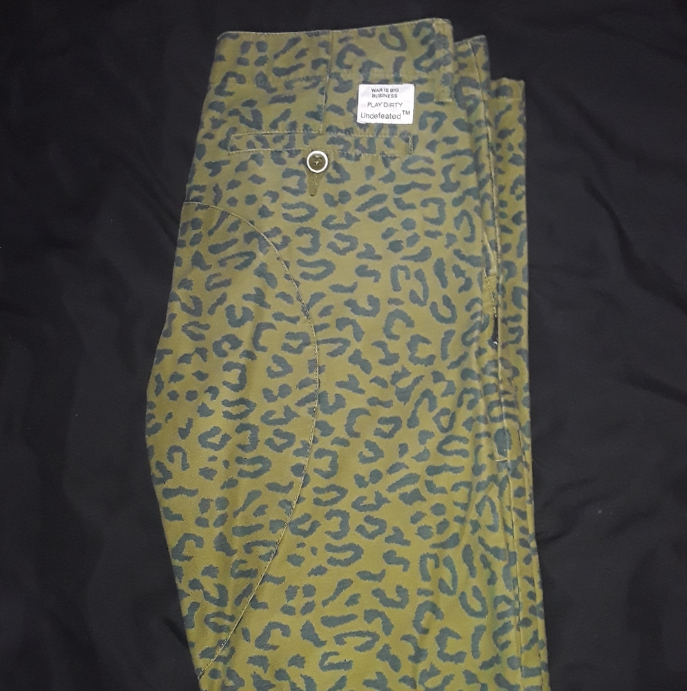 UNDFTD Cheetah camo pants